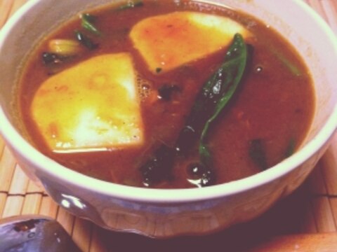 体に優しい♡カブの和風スープカレー